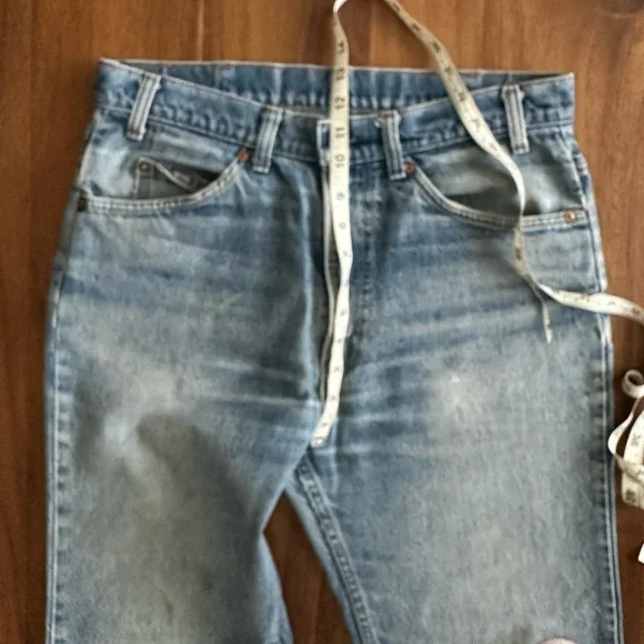 Levi's Blue Flare & Wide Leg Jeans - Picture 5 of 11